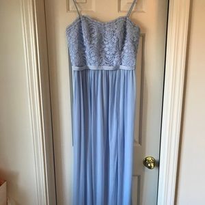 Bridesmaid Dress in Ice Blue - Like New!